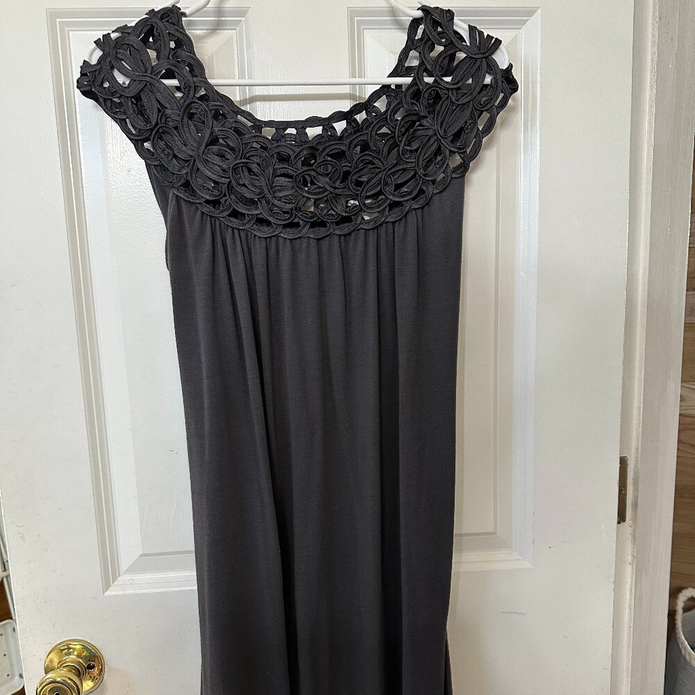 Debbie Miller semi off shoulder dress sz M